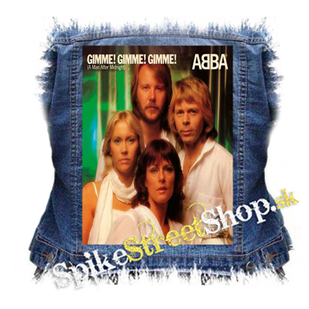ABBA - Gimme Gimme Gimme - chrbtová nášivka