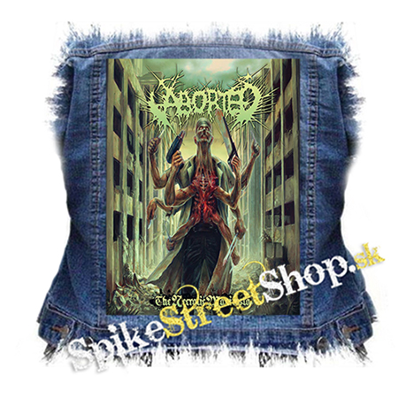 ABORTED - The Necrotic Manifesto - chrbtová nášivka