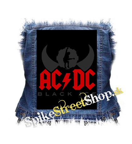 ACDC - Black Ice Angus Silhouette - chrbtová nášivka