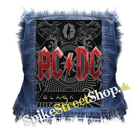 ACDC - Black Ice - chrbtová nášivka