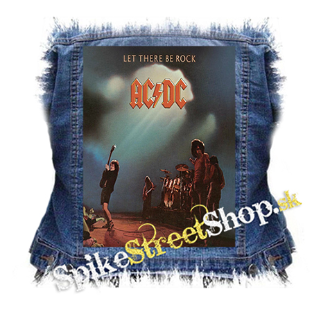 ACDC - Let There Be Rock - chrbtová nášivka
