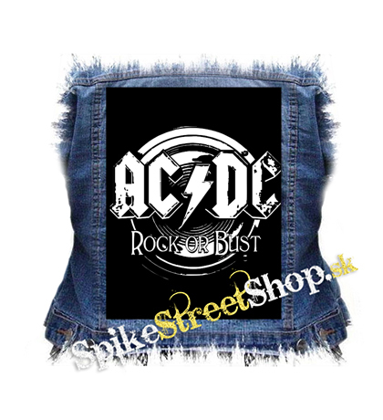 ACDC - Rock Or Bust (2) - chrbtová nášivka