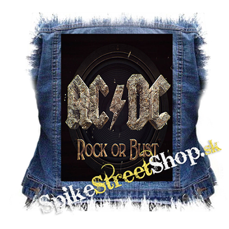 ACDC - Rock or Bust - chrbtová nášivka
