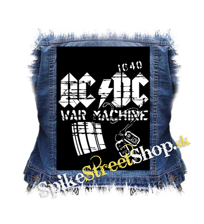 ACDC - War Machine - chrbtová nášivka