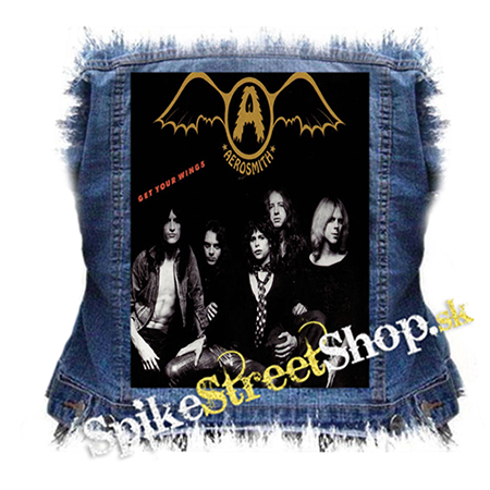 AEROSMITH - Get Your Wings - chrbtová nášivka