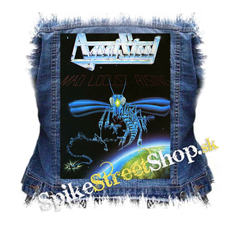 AGENT STEEL - Mad Locust Rising - chrbtová nášivka