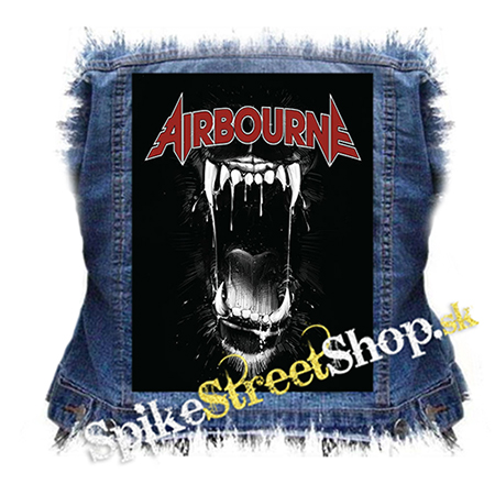 AIRBOURNE - Black Dog Barking - chrbtová nášivka
