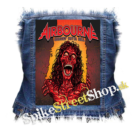 AIRBOURNE - Breakin' Outta Hell - chrbtová nášivka