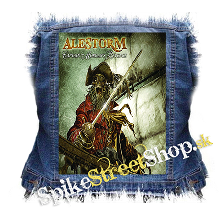 ALESTORM - Captain Morgan's Revenge - chrbtová nášivka