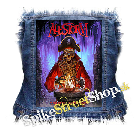 ALESTORM - Curse of the Crystal Coconut - chrbtová nášivka