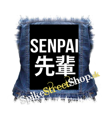ANIME - SENPAI - Logo & Symbols - chrbtová nášivka