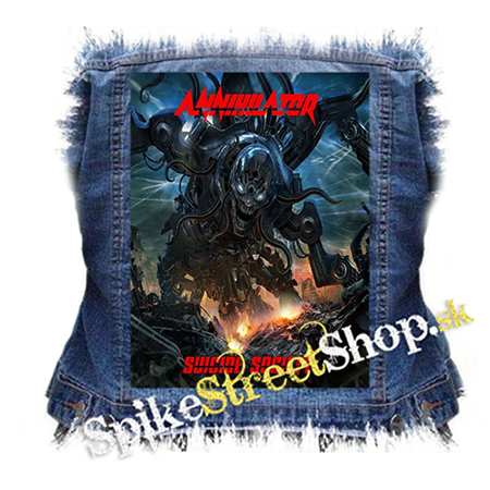 ANNIHILATOR - Suicide Society - chrbtová nášivka