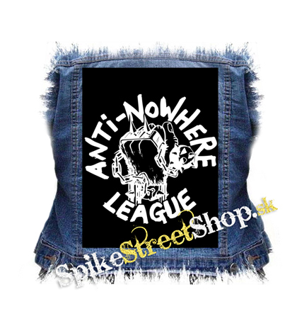 ANTI-NOWHERE LEAGUE - Logo - chrbtová nášivka