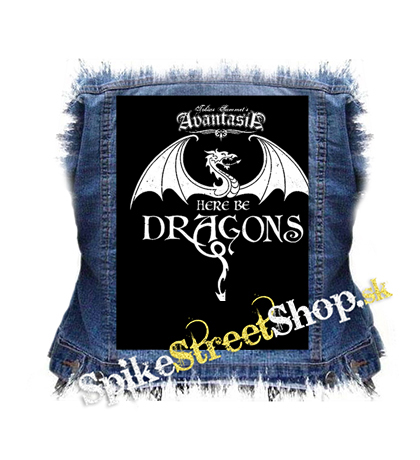 AVANTASIA - Here Be Dragons - chrbtová nášivka