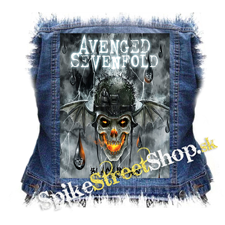 AVENGED SEVENFOLD - Black Reign - chrbtová nášivka