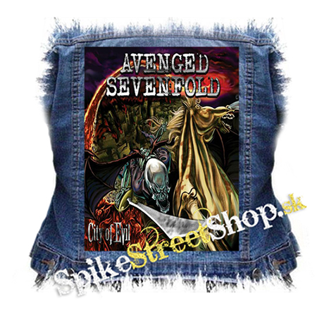 AVENGED SEVENFOLD - City Of Evil - chrbtová nášivka