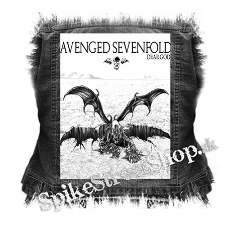 AVENGED SEVENFOLD - Dear God - chrbtová nášivka