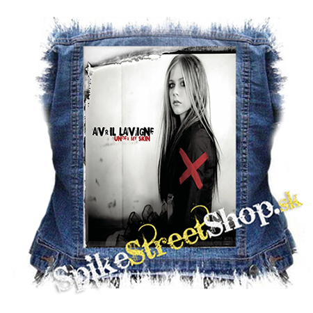 AVRIL LAVIGNE - Under My Skin - chrbtová nášivka