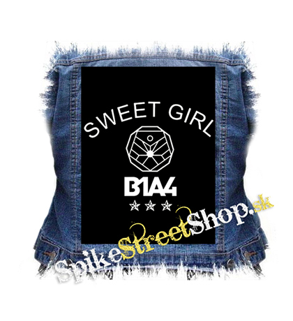 B1A4 - Sweet Girl - chrbtová nášivka
