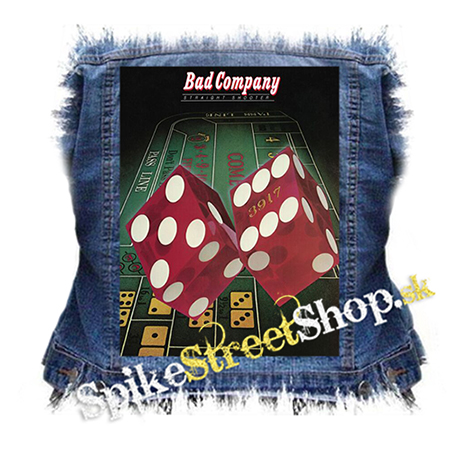BAD COMPANY - Straight Shooter - chrbtová nášivka