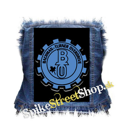BACHMAN-TURNER OVERDRIVE - Logo - chrbtová nášivka