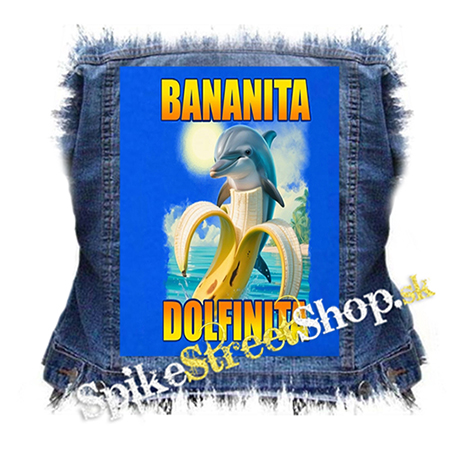 BANANITA DOLFINITA - Blue Motive - chrbtová nášivka