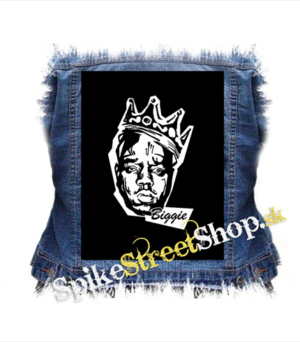 BIGGIE SMALLS - Portrait - chrbtová nášivka