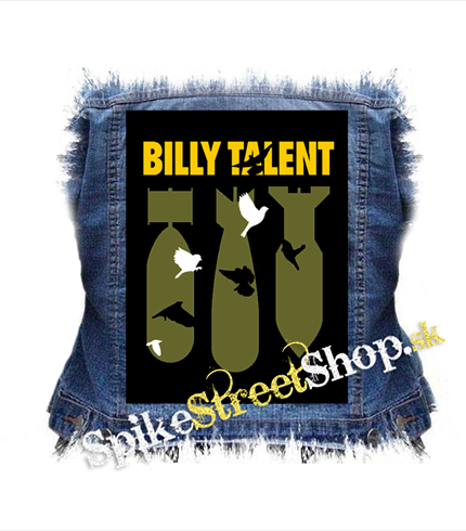 BILLY TALENT - Bombs - chrbtová nášivka