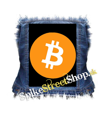 BITCOIN - Crest - chrbtová nášivka