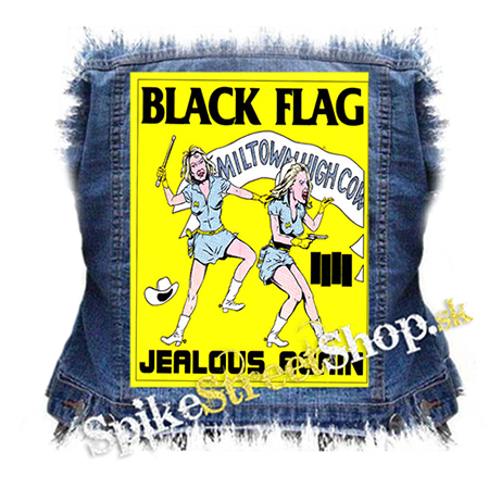 BLACK FLAG - Jealous Again - chrbtová nášivka