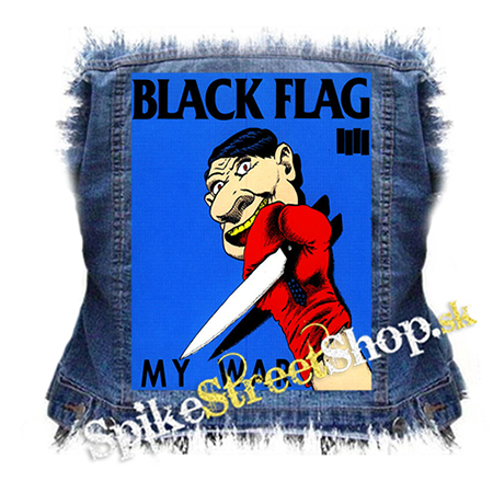 BLACK FLAG - My War - chrbtová nášivka