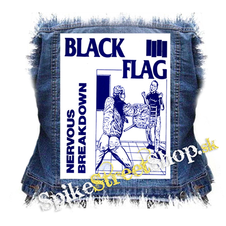 BLACK FLAG - Nervous Breakdown - chrbtová nášivka