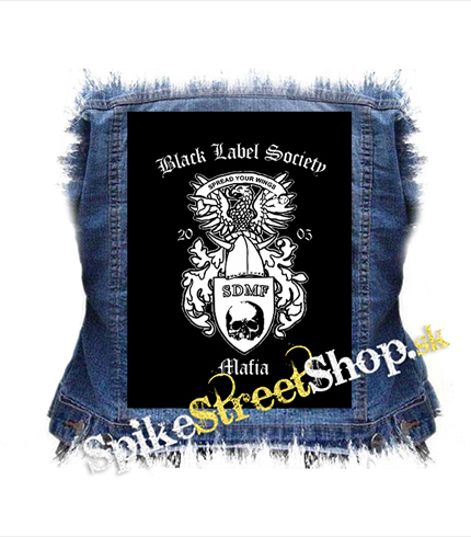 BLACK LABEL SOCIETY - Mafia - chrbtová nášivka