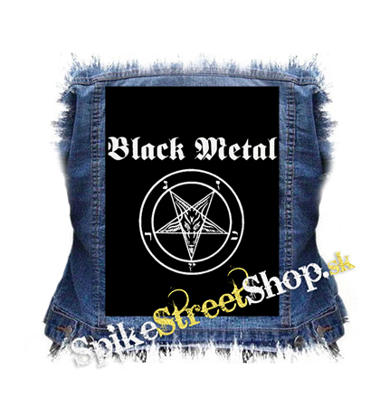 BLACK METAL - chrbtová nášivka