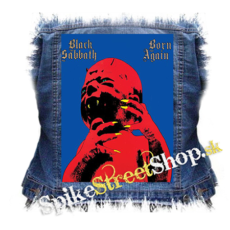 BLACK SABBATH - Born Again - chrbtová nášivka