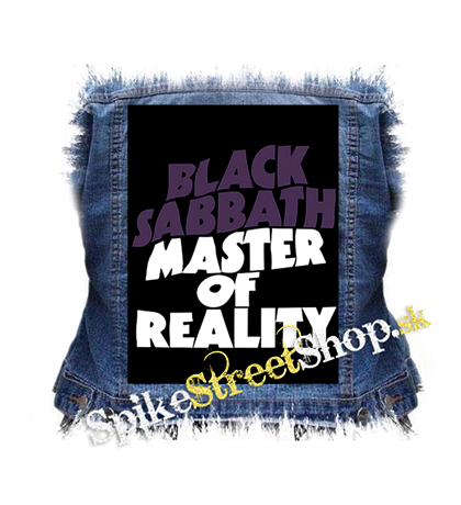 BLACK SABBATH - Master Of Reality (2) - chrbtová nášivka