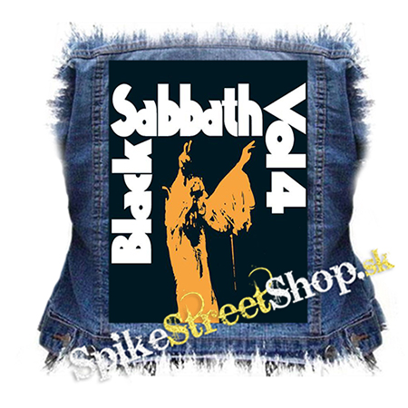 BLACK SABBATH - Vol.4 - chrbtová nášivka
