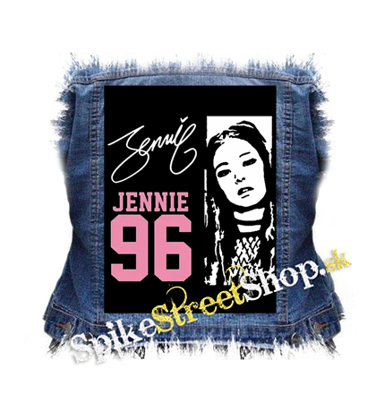 BLACKPINK - Jennie 96 Signature Portrait - chrbtová nášivka