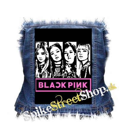 BLACKPINK - Logo & Band - chrbtová nášivka