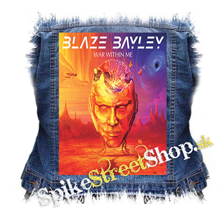 BLAZE BAYLEY - War Within Me - chrbtová nášivka