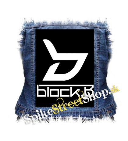BLOCK B - Logo - chrbtová nášivka