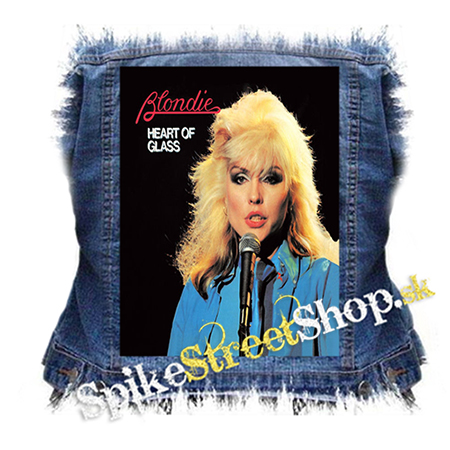 BLONDIE - Heart Of Glass - chrbtová nášivka