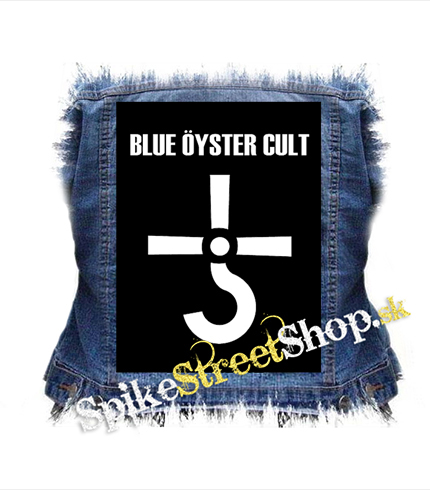 BLUE OYSTER CULT - Logo Crest - chrbtová nášivka