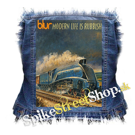 BLUR - Modern Life Is Rubbish - chrbtová nášivka