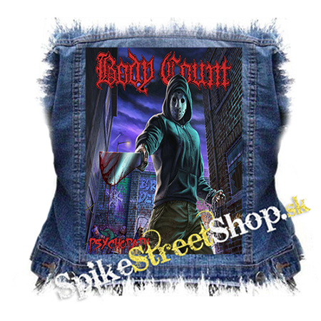BODY COUNT - Psychopath - chrbtová nášivka
