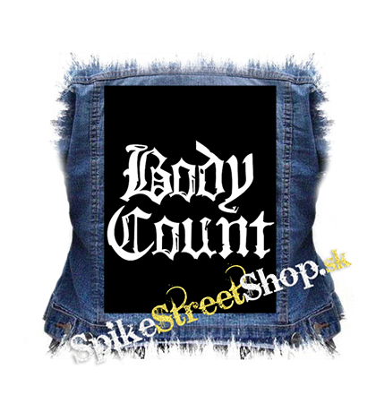 BODYCOUNT - Logo - chrbtová nášivka