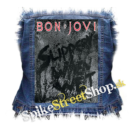BON JOVI - Slippery When Wet - chrbtová nášivka