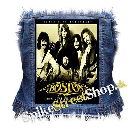 BOSTON - Live in Cleveland 1976 - chrbtová nášivka