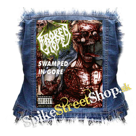 BROKEN HOPE - Swamped In Gore - chrbtová nášivka