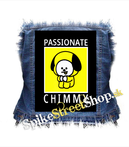 BT21 - Passionate Chimmy - chrbtová nášivka